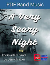 A Very Scary Night Concert Band sheet music cover